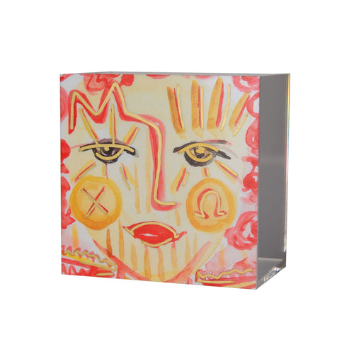 Fancy Sister Acrylic Box- Chi Omega