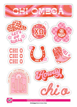 Western Design Disco Stickers