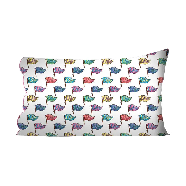 Camp Pennant Pillowcase