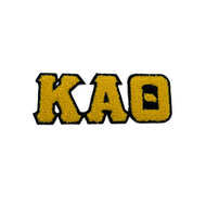 Greek Chenille Sticker- Kappa Alpha Theta