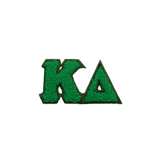 Greek Chenille Sticker- Kappa Delta