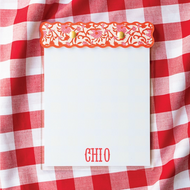 Block Print Notepad- Chi Omega