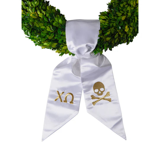 Wreath Sash- Chi Omega