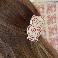 Mascot Hair Clip- Chi Omega