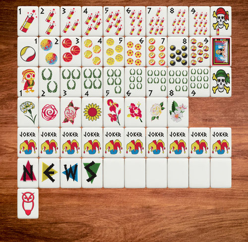 Mahjong Tile Set- Chi Omega