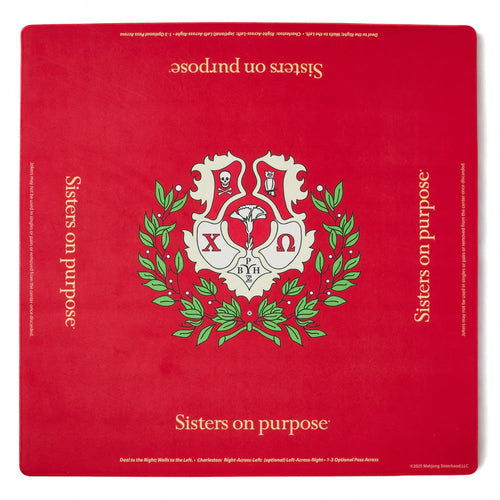 Mahjong Mat- Chi Omega