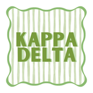 Striped Coaster- Kappa Delta