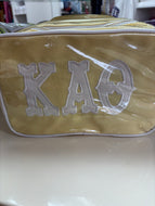Applique Cosmetic Bag- Kappa Alpha Theta