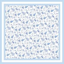 Greek Toile Silk Scarve-Delta Delta Delta Preorder
