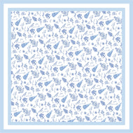 Greek Toile Silk Scarve-Delta Delta Delta Preorder