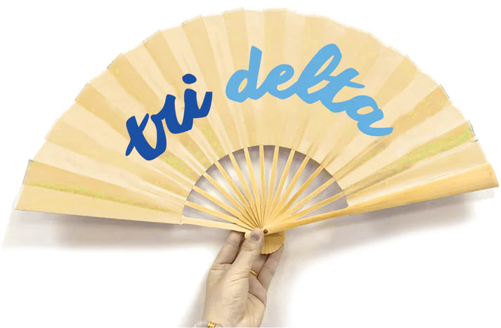 Sorority Party Fan-Delta Delta Delta
