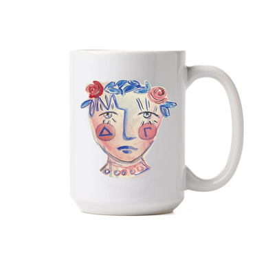 Fancy Sister Mug- Delta Gamma