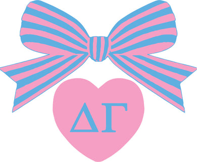 Bow Decal- Delta Gamma