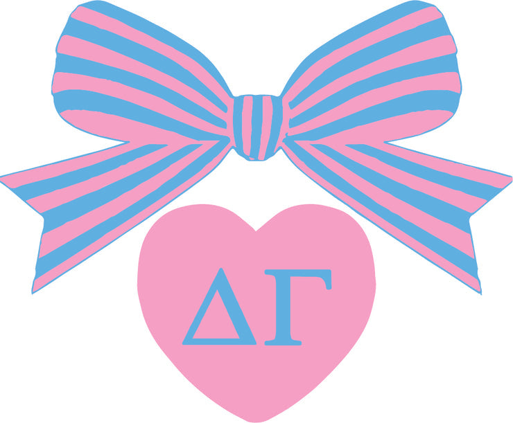 Bow Decal- Delta Gamma