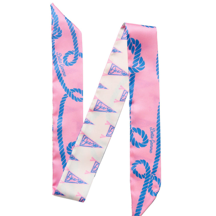 Skinny Scarf- Delta Gamma