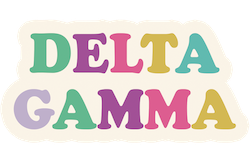 Tumbler Magnet- Delta Gamma