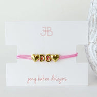 Bubble Cord Bracelet- Delta Gamma