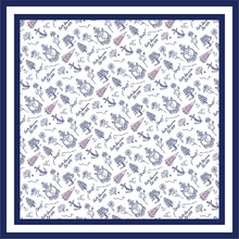 Greek Toile Silk Scarve-Delta Gamma Preorder