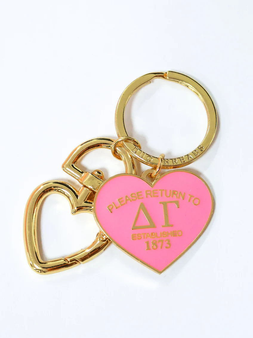 Please Return Key Ring- Delta Gamma