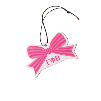 Bow Air Freshener- Gamma Phi Beta