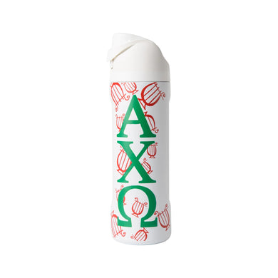 Sorority Stainless Water Bottle - Alpha Chi Omega
