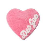 Heart Mini Rug-Delta Gamma