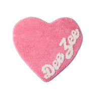 Heart Mini Rug-Delta Zeta