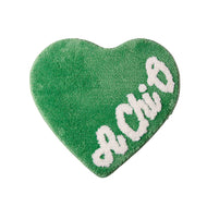 Heart Mini Rug-Alpha Chi Omega
