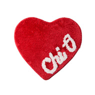 Heart Mini Rug-Chi Omega