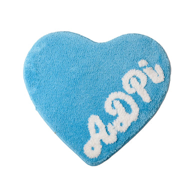 Heart Mini Rug-Alpha Delta Pi