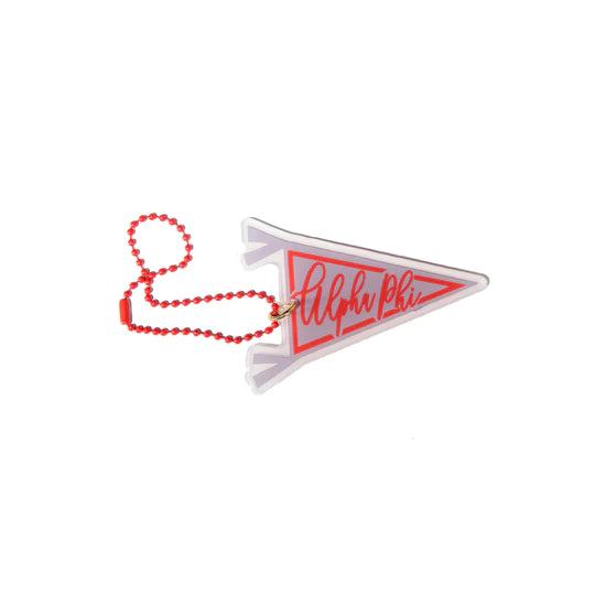 SPIRIT PENNANT Key Chain🎉 Alpha Phi