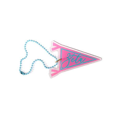 SPIRIT PENNANT 🎉 Keychain Zeta Tau Alpha