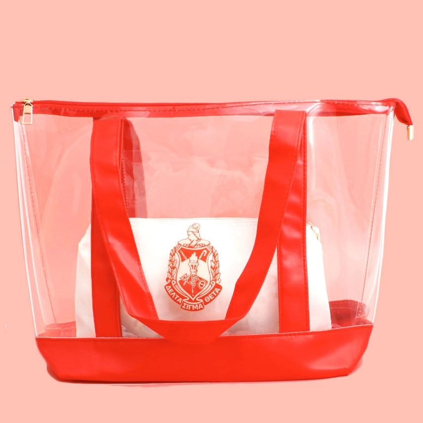 Clear Tote- Delta Sigma Theta