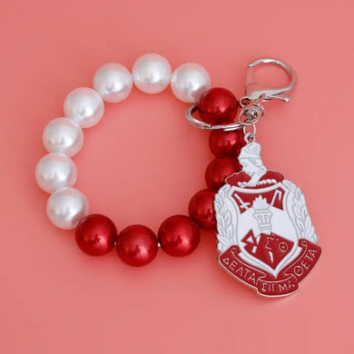 Shield Keychain- Delta Sigma Theta