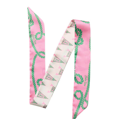 Skinny Scarf- Delta Zeta