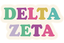 Tumbler Magnet- Delta Zeta