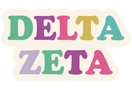 Tumbler Magnet- Delta Zeta