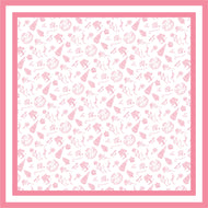 Greek Toile Silk Scarve-Delta Zeta Preorder