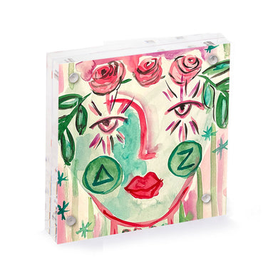 Mini Fancy Sister Print- Delta Zeta