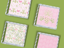 Scalloped Tray- Delta Zeta