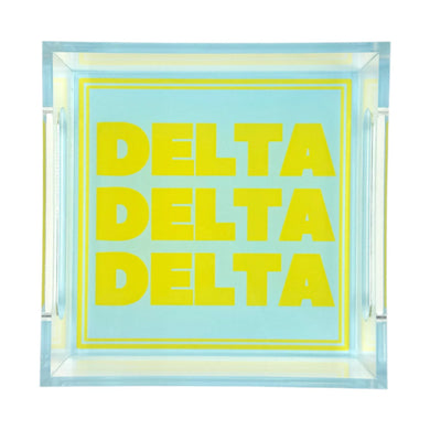 Small Tray- Delta Delta Delta