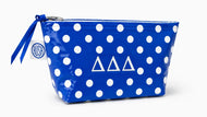 Coated Cosmetic Bag- Delta Delta Delta