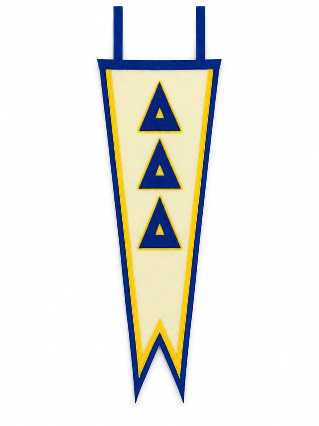 Heritage Pennant Flag- Delta Delta Delta