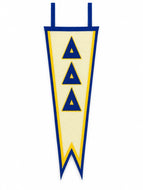 Heritage Pennant Flag- Delta Delta Delta