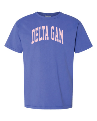Varsity Tshirt- Delta Gamma