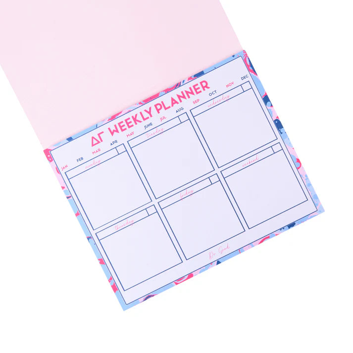 Desk Planner- Delta Gamma