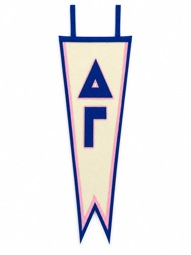 Heritage Pennant Flag- Delta Gamma