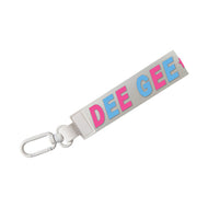 Silicone Keychain- Delta Gamma