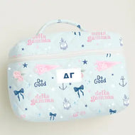 Handled Toiletry Bag- Delta Gamma