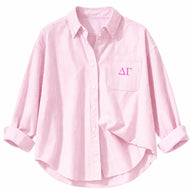 Oxford Shirt- Delta Gamma